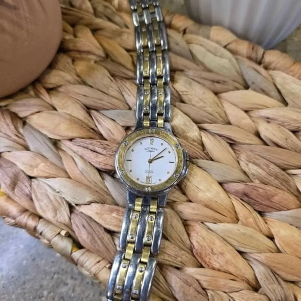 Project As-is Rotary Elite Swiss Watch